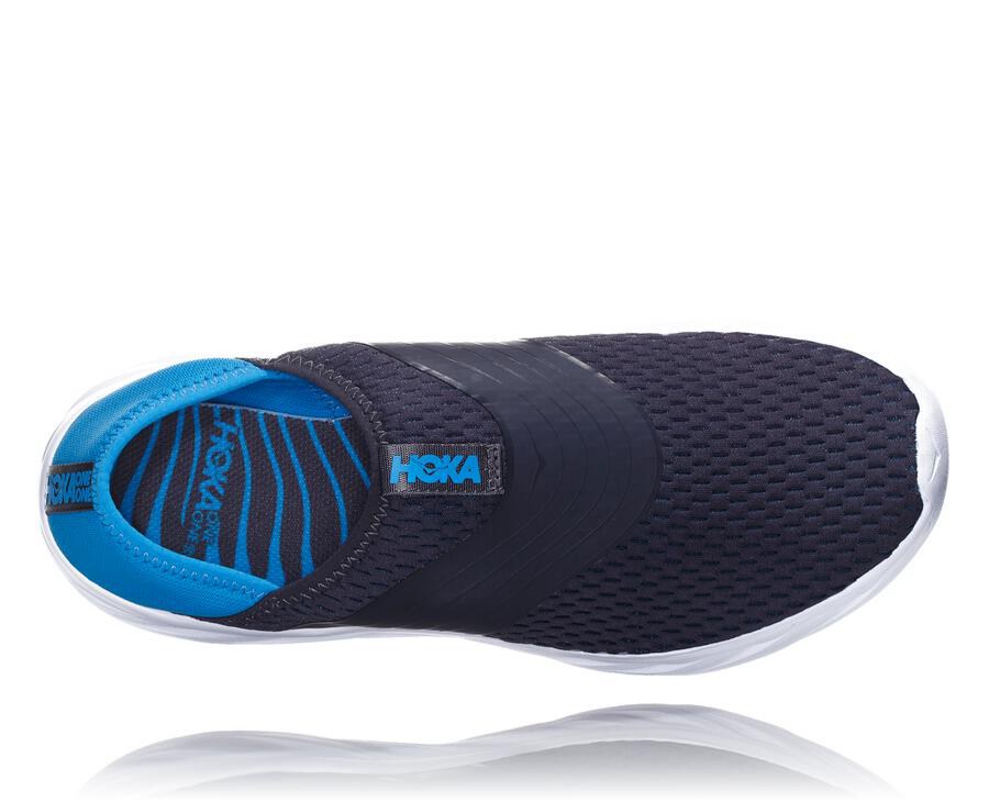 Hoka One One Sandalen Heren - Ora Recovery - Donkerblauw/Wit - EU9726410